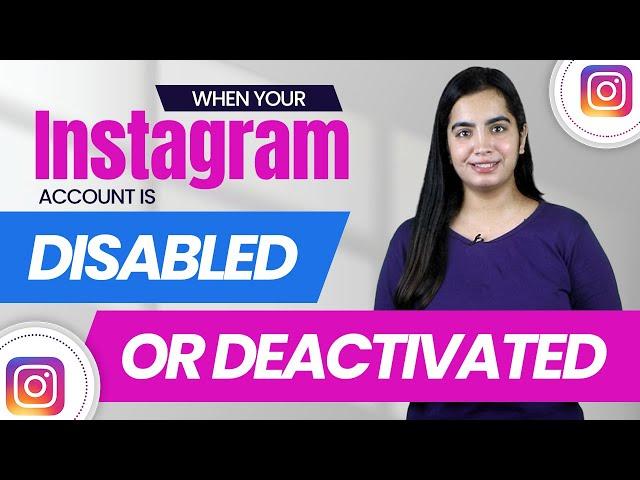 How To Recover Disabled Instagram Account | Reactivate Your Disabled Account Now!