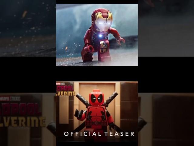 Deadpool Vs Iron-Man #Lego #Marvel #Deadpool #bybyby