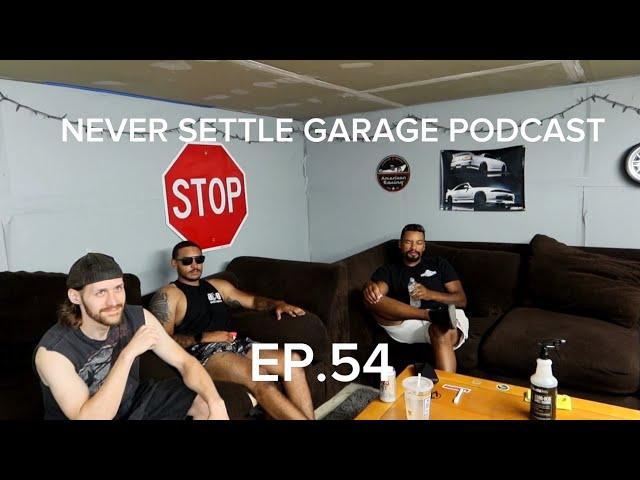 NEVER SETTLE GARAGE PODCAST EP. 54. FAVORITE WHEEL CLEANER!!