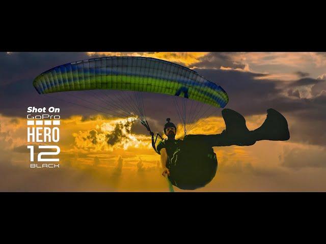 "Paragliding" a GoPro HERO 12 Short | 10-Bit GP log