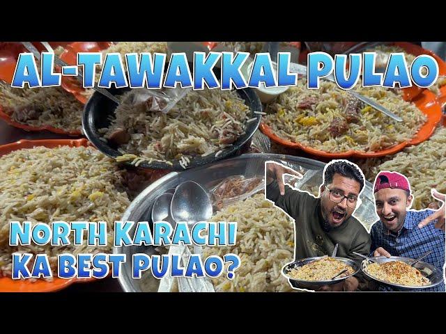 Al Tawakkal Beef Pulao Original | Tawakkal Pulao | North Karachi Most Famous Pulao | @uneebJanJua