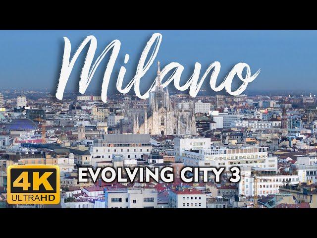 Milan An Evolving City 3 | 4K drone footage of Milano Skyline in Italy