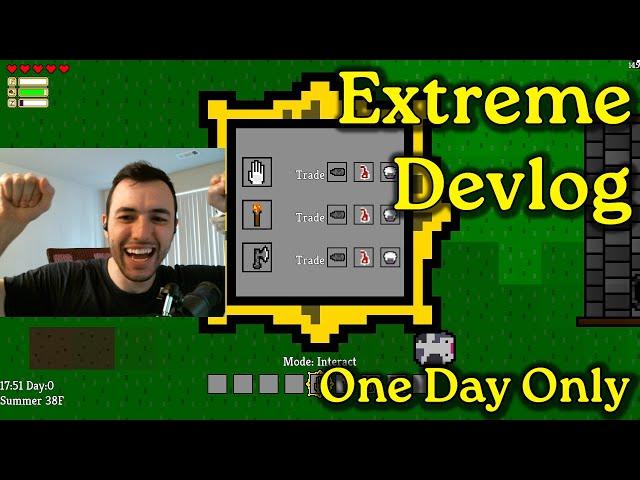 How Much Can A Dev Devlog In One Day? - Andrew RPG Devlog Episode 3