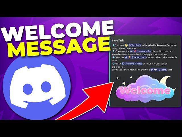 How to Make an Aesthetic Discord Welcome Message with Carl Bot