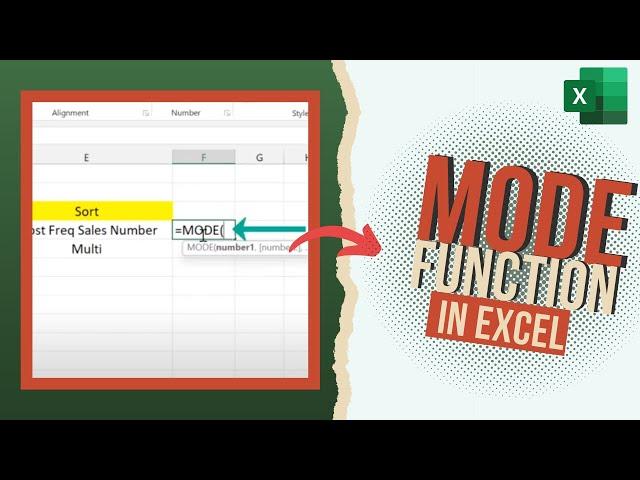 How to use MODE Function in Excel | With Examples 