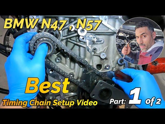 BMW N47 & N57 Engine Timing Chain Set Up Part 1