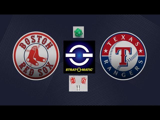 Strat-O-Matic Baseball Card & Dice - 1967 Boston Red Sox vs 2023 Texas Rangers Part 2