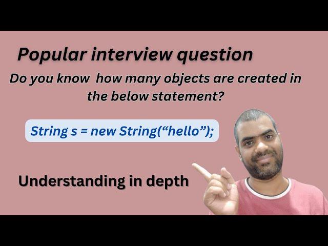 Understanding String objects creation? | Heap vs SCP | Covered Interview questions in depth