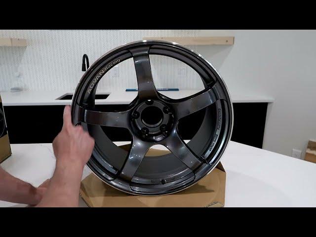 New wheels for the skyline gtr | Advan TC4