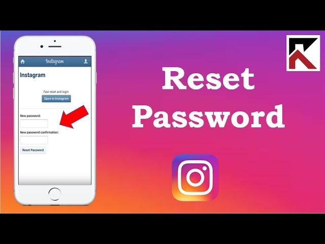 How To Reset Instagram Password iPhone