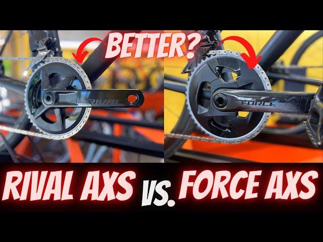 WHAT IS THE BETTER BUY? *SRAM RIVAL AXS vs. FORCE AXS* SOUND DIFFERENCE