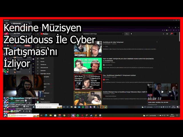 Kendine Müzisyen - ZeuSidouss İle Cyber Tartışması'nı İzliyor (Pafxe)