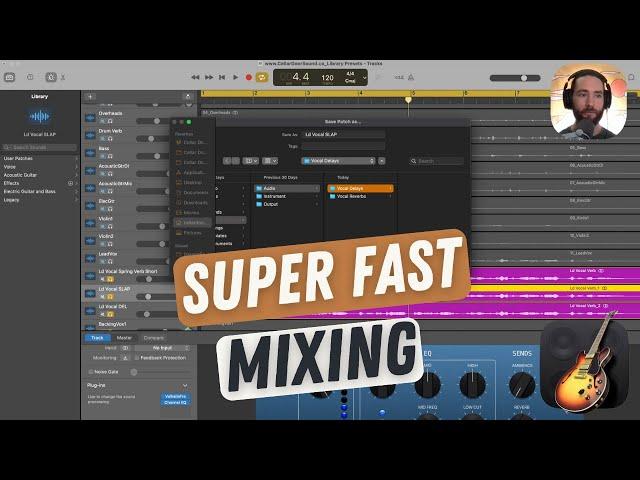 How to Mix Fast and Efficiently in GarageBand