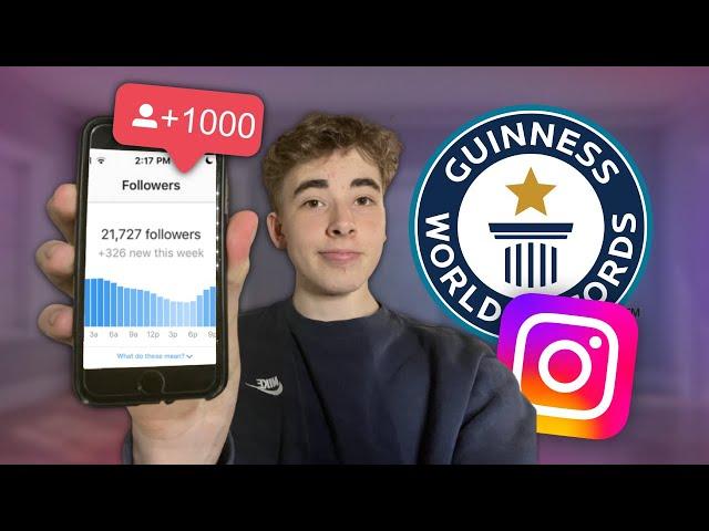 I Tried Growing a NEW Instagram Account For 1 Week