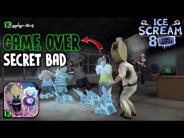 ICE SCREAM 8 UPDATE SECRET GAME OVER!!!