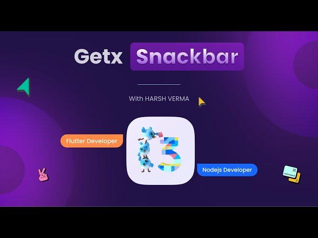 Getx State Management | Snackbar |  Flutter for beginners | Provider | BLOC | #getx #flutter