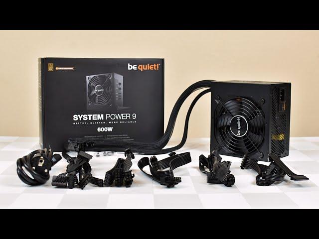 be quiet! SYSTEM POWER 9 600W (unboxing)