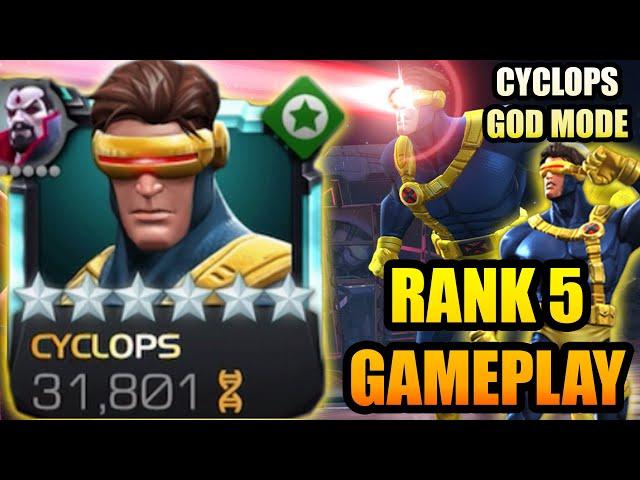 KABAM MIIKE TRIED TO WARN US!!!! - 6 Star Rank 5 Cyclops God Mode - Marvel Contest of Champions