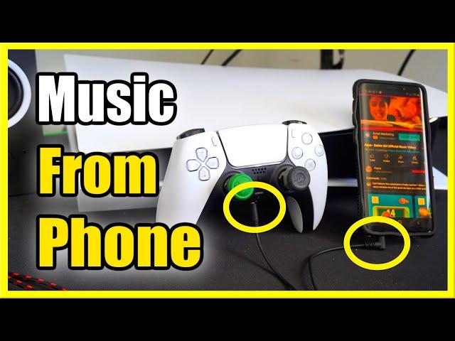 How to Put Music on Sharefactory from Phone (PS5 Tutorial)