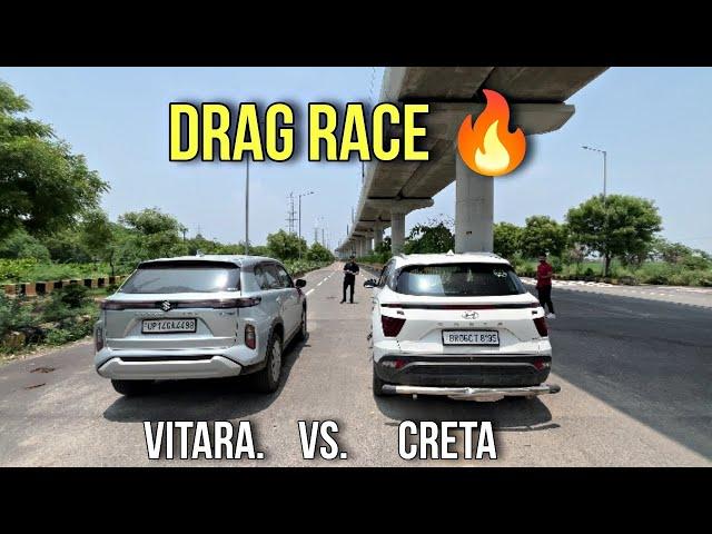 Hyundai Creta vs Rand vitara Drag race  | The conclusion