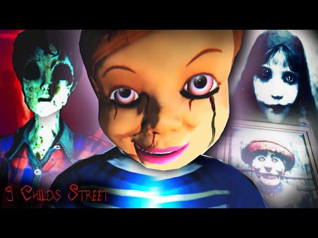 Creepy Children Want to Turn Us Into a Doll || 9 Childs Street (Full Game)