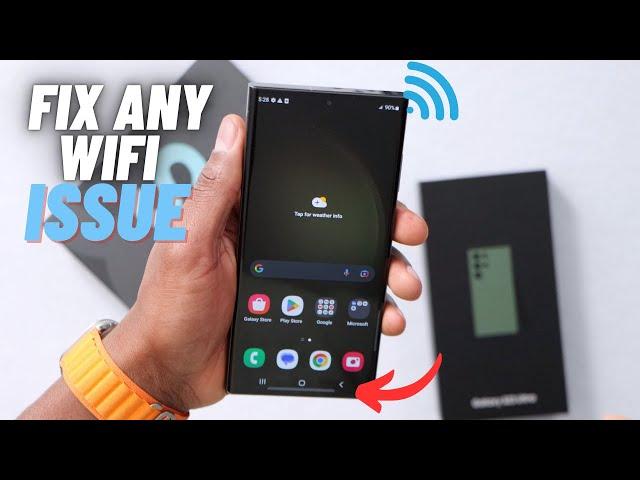 My Samsung Galaxy won’t connect to wifi / No internet connection - fixed in one minute