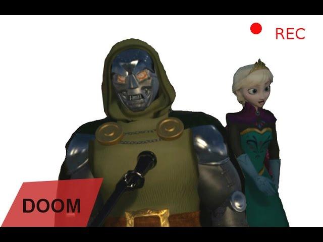 MAROON 5 - Sugar PARODY Frozen Doctor Doom. doom like elsa!