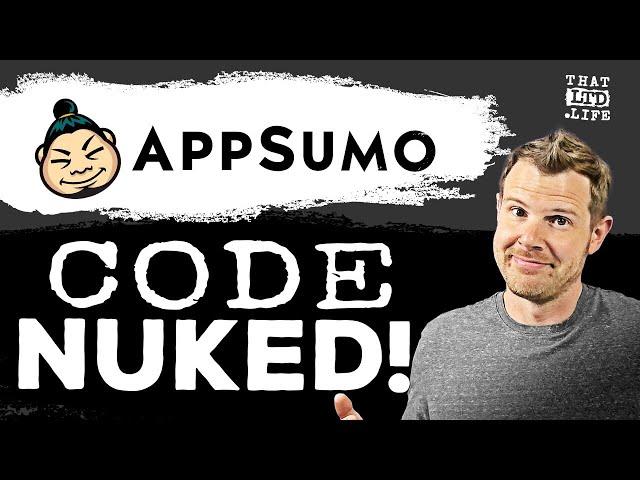 AppSumo Code Nuked! (Why & How I Lost An LTD!)