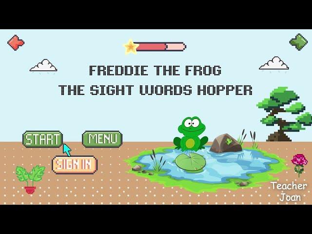 SIGHT WORDS GAME - LEVEL 2/Sight Words Hopper Game/Online Games for Kids