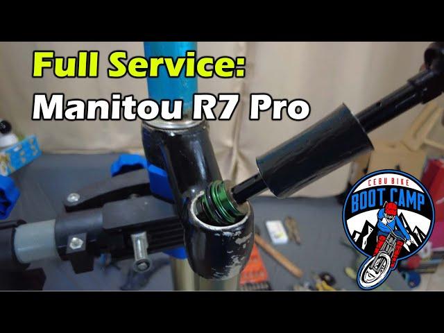 [4K] Fixing Manitou R7 Pro, Damper and Air Spring Repair