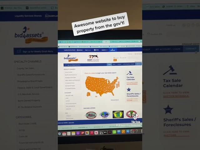 Awesome website to purchase property from the government!