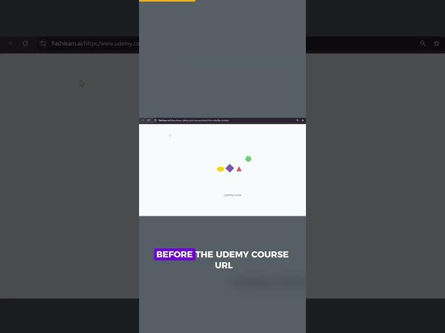  Ace Your Udemy Courses Overnight with FlashLearn.ai! 