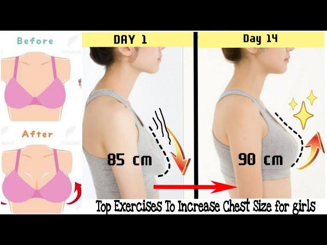 Top Exercises To Increase Chest Size For Girls | Lift & Firm Your Chest in 3 week