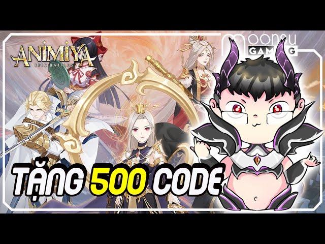 Tặng 500 CODE game Animiya AFK - MoonSu