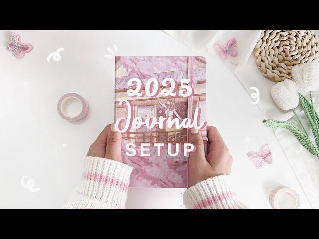  my 2025 journal setup (+GIVEAWAY!)