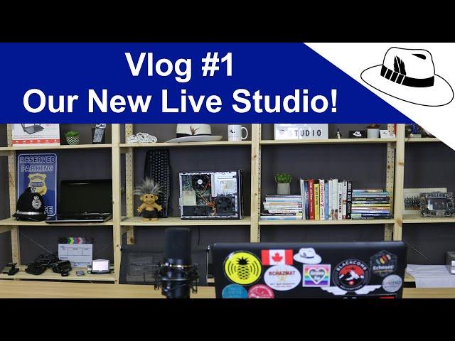 The VERY FIRST White Hatter Vlog! New Studio Setup and Live Show