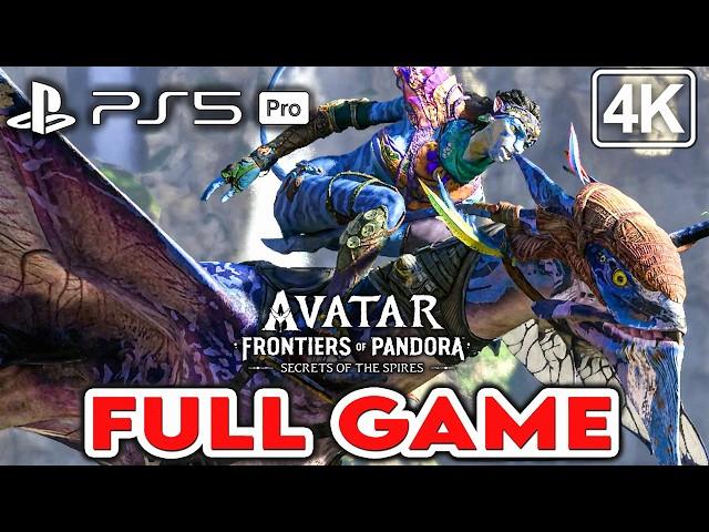 Avatar Frontiers of Pandora: Secrets of The Spires DLC - Full Game Walkthrough +ENDING (4K60)PS5 PRO