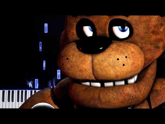 Five Nights at Freddy's 1 Song | The Living Tombstone | Piano Tutorial