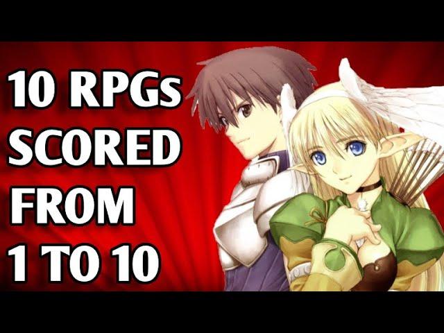 10 RPGs Scored In A Scale From 1 To 10