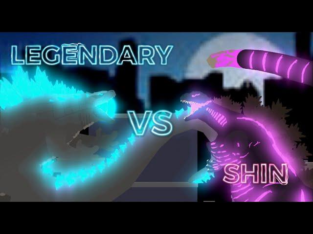 Godzilla 2021 VS Shin Godzilla!!! (EPIC FIGHT)