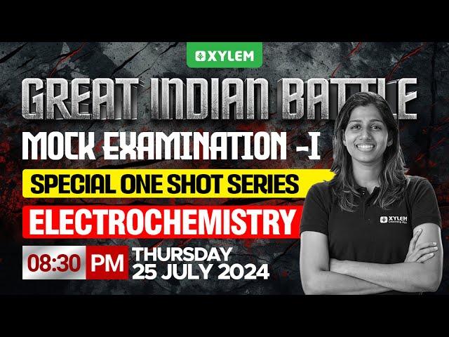 GIB - Superkings JEE | Special One Shot Series | Electrochemistry | Xylem Super Kings