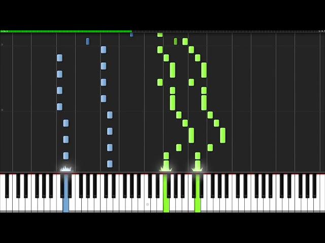 LaTomate Official Tetris Theme  - Korobeiniki  Piano tuto#1