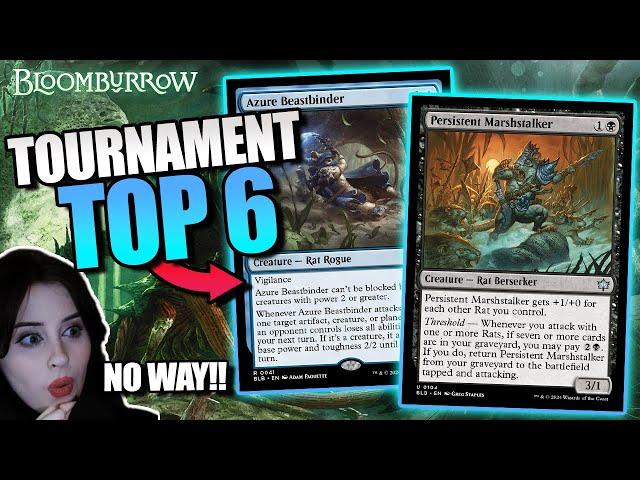 Rats almost WON a HUGE Tournament?!Standard MTG Gameplay