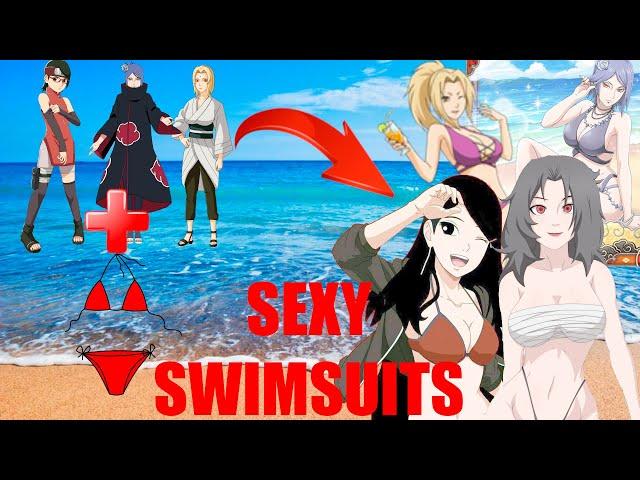 NARUTO GIRLS IN SWIMSUITE | NARUTOanime