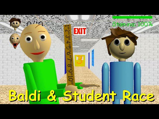 Baldi & Student Race - Baldi's Basics Mod