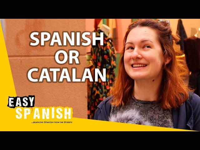 Do People in Barcelona Speak More Spanish or Catalan? | Easy Spanish 256