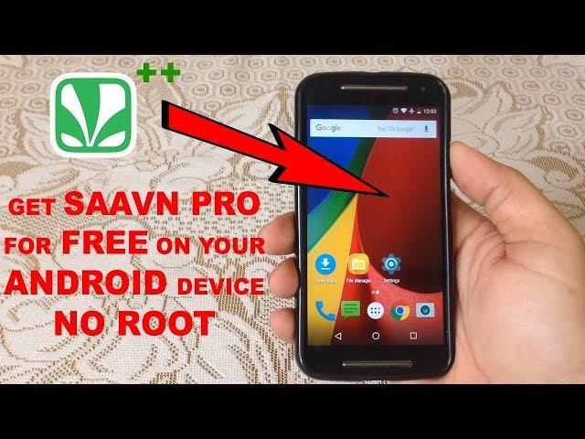 Saavan pro for free android no root (100% working)