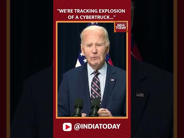 Watch: Joe Biden's Big Revelations On Tesla Cybertruck Blast At Trump Hotel, Vegas