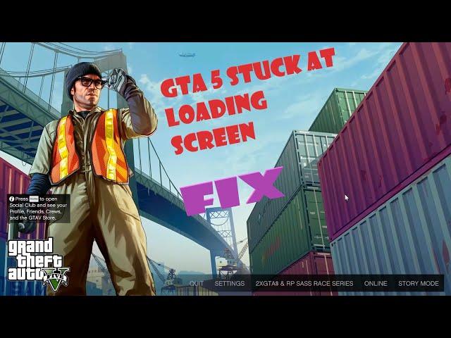 GTA 5 Online Loading Screen Stuck | HOW TO FIX GTA LOADING SCREEN STUCK IN CLOUDS (GTA Online 2020)