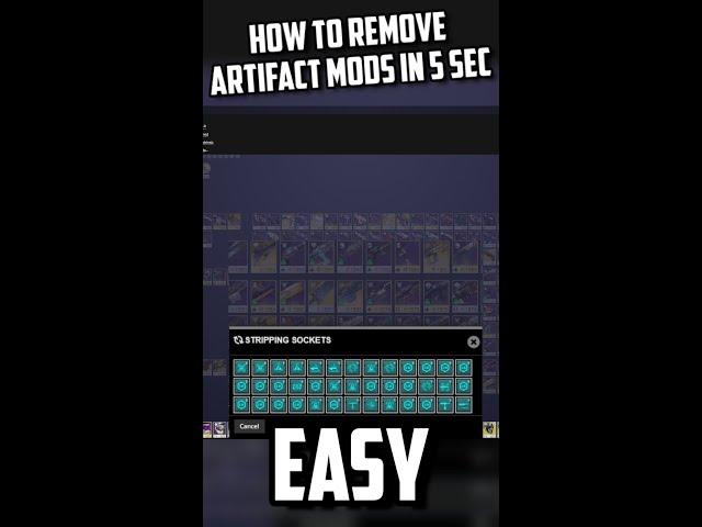 How to Remove Seasonal Artifact Mods in 5 Secs on DIM